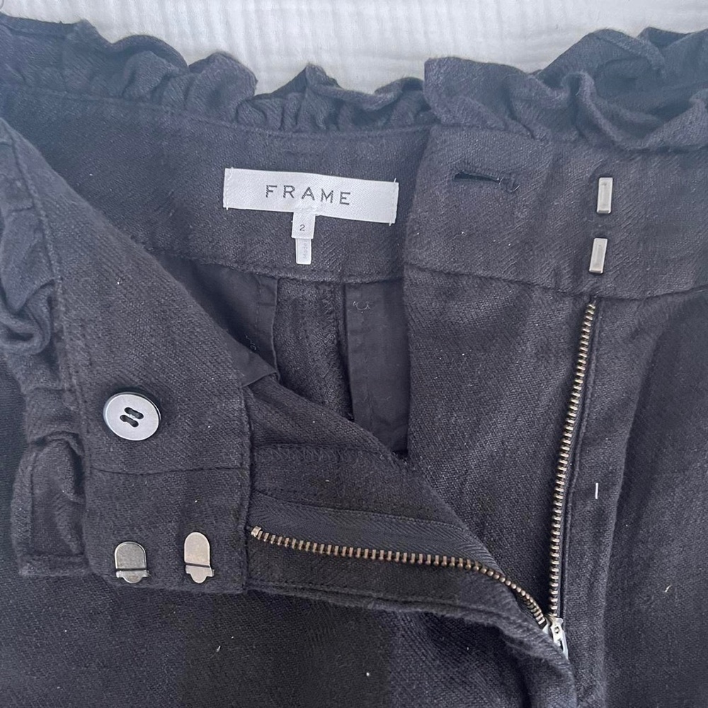 Frame Linen Shorts - Picture 3 of 4